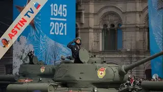 Moscow May 9, 2021. Military column. Great Victory Parade.