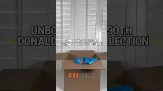 BOXLUNCH sent me this package..👀✨📦  #unboxing #unbox #donalduck #donaldduck90