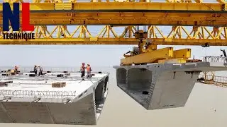 Amazing Modern Giant Bridge Building Process With Advanced Technology And Skillful Workers