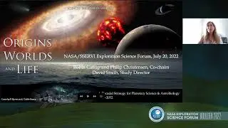 NASA Exploration Science Forum 2022: Decadal Survey overview - Robin Canup & Phil Christensen