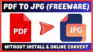 PDF to JPG Free Software in Hindi | Pdf to Jpg Freeware Software | Pdf to Jpg