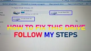 How to fix if D and E drive is not working on your computer