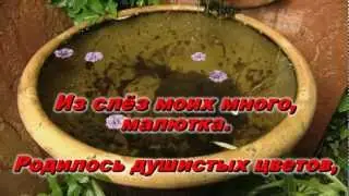Из слёз моих много, малютка. А.ГамИ