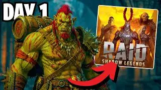 I Started Raid Shadow Legends As A Complete Beginner in 2026...