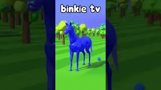 Learn Colors and Numbers with Horse Bowling - Binkie TV