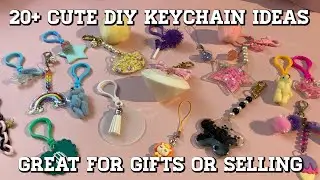 20+ DIY Keychain Ideas | Easy Projects Fast Selling Gift Giving | How to Make a Keychain Tutorial