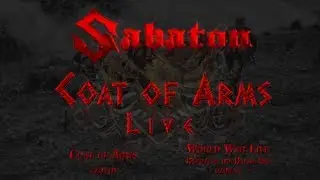 Sabaton - Coat of Arms - Live (Lyrics English & Deutsch)