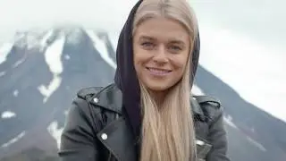 Алена Алехина на Камчатке