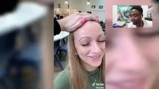 Bro her hairline fell off.. HAIRLINE CHECK