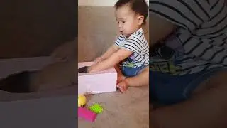 Ең кіші жастағы баламен дамыту ойыны👍