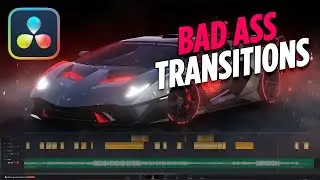 Bad Ass Transitions for Davinci Resolve - 32 Professional Transitions