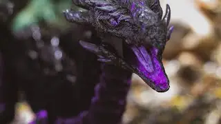 Making a Realistic ENDER DRAGON (Art Doll DIY Tutorial)