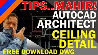 Ceiling Details in autocad | ceiling autocad drawing | ceiling plan in autocad