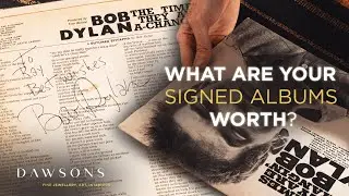 How To Value Signed Albums | Dawsons Entertainment & Memorabilia