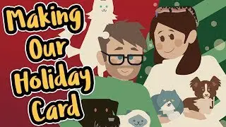 Christmas Card 2018 - How I Work in Illustrator