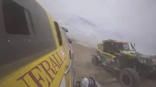 Dakar 2019 crash - Bunkoczi László és a 398-as SxS találkozása