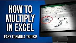 How to Multiply in Excel (Simple Formula & Shortcuts)