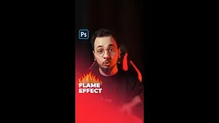 How to make Flame effect in Photoshop without using Texture? 
