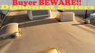 Winnebago Roof Repair Failure...Always Inspect a Roof!!!!