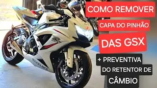 Como remover capa do pinhão da Srad