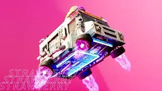 THE ICE CREAM CYBER TRUCK - blender
