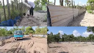 How to Build a Metal Fence By Yourself  Easy- Corrugated Roofing