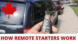 Remote Starter demonstration | How a remote starter works | Zimbabwean Youtuber | Dodge Caravan