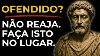 3 Respostas em Silêncio que Impõem Respeito (Aprenda a não reagir) | Estoicismo | Sabedoria Estoica