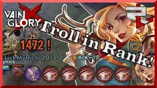 Buying Only Monocles Troll! Mega Crit Gwen! Vainglory 5v5