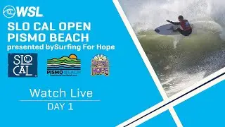 Watch LIVE 2024 SLO CAL Open Pismo Beach presented by Surfing For Hope - Day 1