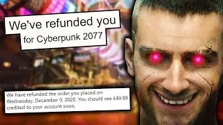 I Refunded Cyberpunk 2077 and it said LMAO