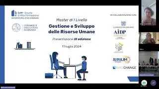 Open Day del Master SdM in Gestione e sviluppo delle Risorse Umane