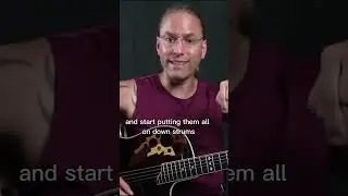 Advanced GUITAR STRUMMING part 1 #shorts #short