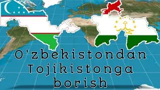 O'zbekistondan Tojikistonga borish || Andarxon Patar || Qo'qon Konibodom