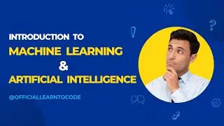 Introduction to Machine Learning & Artificial Intelligence #machinelearning #artificialintelligence
