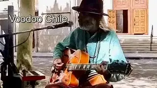 Busking in Lleida, Spain - ‘Voodoo Chile’