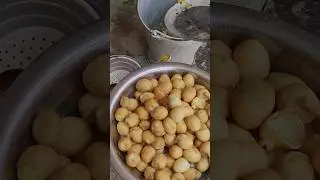 Fried Boiled Eggs and Fresh Lemon