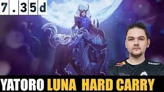 🤯 YATORO  [LUNA] HC 7.35D- DOTA 2 HIGHEST MMR MATCH
