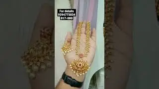 One gram gold jewellery with price details