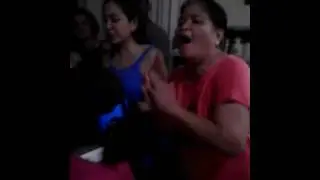 B-day wishes & blowing candles