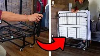 EconoHome Folding Bed with Mattress Assembly
