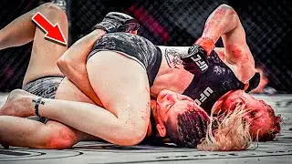 Women's MOST UNUSUAL Finishes in MMA