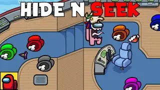 Among Us: Playing a new mode – Hide N Seek / Played twice for imposter