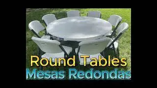 Tables Chairs Tents Dura espanol