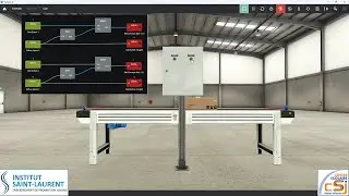 Factory I/O 01 : Montage contrôlé par Control I/O