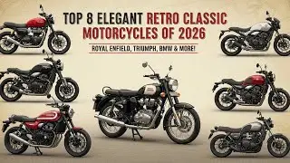 8 Elegant Retro Classic Motorcycles of 2026