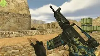 CS 1.6/Condition Zero Mod: AK47 & M4A1 Dragon