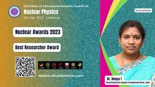Dr. Deepa T | Government Arts College(Autonomous), Karur | India | Best Researcher Award