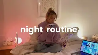 cozy & chill night routine | journalling, cooking & decorating ceramics ☕ 🌙 *aesthetic*