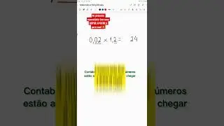 Dica Para Multiplicar NÚMEROS DECIMAIS #shortssprintbrasil